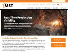 Tablet Screenshot of mstglobal.com